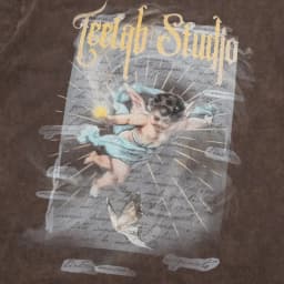 Thumbnail Áo Thun Teelab Struck by Cupid Unisex Form Oversize Local Brand TS273 3