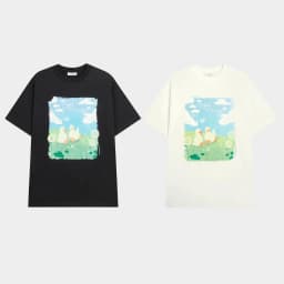 Thumbnail Áo Thun Teelab Summer Fresh Cotton 100% Unisex Form Oversize Local Brand TS282 1