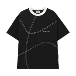 Thumbnail Áo Thun Teelab Wavy Line T-Shirt Unisex Form Oversize Local Brand TS198 2