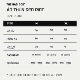 Thumbnail Áo Thun The Bad God Red Riot 3
