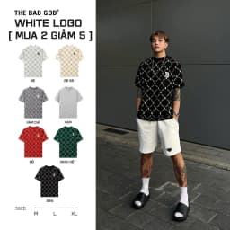 Thumbnail Áo thun The Bad God White Logo 1