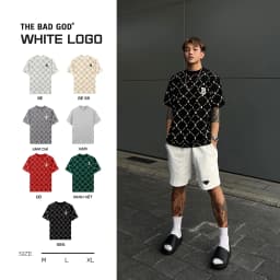 Thumbnail Áo thun The Bad God White Logo 2