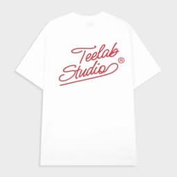 Thumbnail Áo Thun Thêu Teelab Basic Logo Form Rộng 8 Màu Hot Trend Unisex Local Brand TS324 3