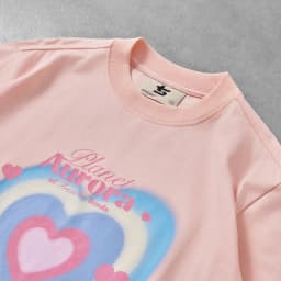 Thumbnail Áo Thun Trái Tim Hào Quang - Brand TSUN Chính Hãng - Aurora Tee - Unisex 3