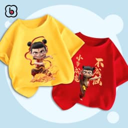 Thumbnail Áo thun trẻ em BabyloveGO áo phông bé trai in hình Na Tra cho bé siêu Hot chất thun cotton thoáng mát 2