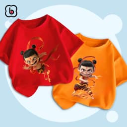 Thumbnail Áo thun trẻ em BabyloveGO áo phông bé trai in hình Na Tra cho bé siêu Hot chất thun cotton thoáng mát 3