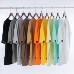 Thumbnail Áo Thun Trơn Basic NEWSEVEN form oversize tay lỡ nhiều màu SPATT 1