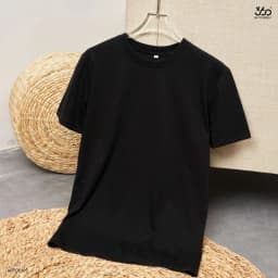 Thumbnail Áo thun trơn cotton mềm mại 360 Boutique áo phông nam nữ trơn có cổ tròn form thể thao APTOL605 4