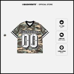 Thumbnail Áo thun Unisex - Áo CAMO DOUBLE ZERO JERSEY - BAD HABITS 1