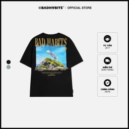 Thumbnail Áo Thun Unisex BAD HABITS - B-ROCK ISLAND TEE - Local Brand Chính Hãng 1