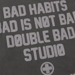 Thumbnail Áo Thun Unisex BAD HABITS SUPERLOGO TEE 100% Cotton - Local Brand Chính Hãng 3