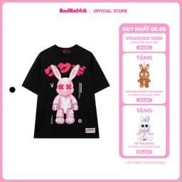 Thumbnail Áo Thun Unisex Bad Rabbit DRUNK RABBIT 100% Cotton - Local Brand Chính Hãng 1