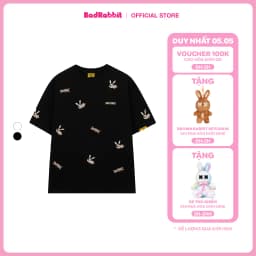Thumbnail Áo Thun Unisex Bad Rabbit BLACK SUGAR RABBIT TEE 100% Cotton - Local Brand Chính Hãng 1
