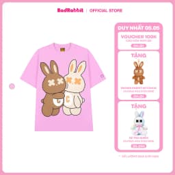 Thumbnail ÁO THUN UNISEX BAD RABBIT - HUG TEE  - LOCAL BRAND CHÍNH HÃNG 1