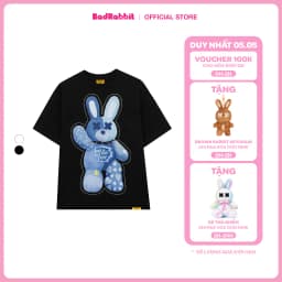 Thumbnail Áo Thun Unisex Bad Rabbit JEAN RABBIT TEE 100% Cotton - Local Brand Chính Hãng 1