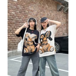 Thumbnail Áo Thun Unisex Bad Rabbit- Sand Rabbit Player Tee - Local Brand Chính Hãng 4