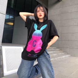 Thumbnail Áo Thun Unisex Bad Rabbit TOY COLOR 100% Cotton - Local Brand Chính Hãng 4