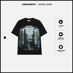Thumbnail ÁO THUN UNISEX -  BLACK S-WILD STATION TEE - BAD HABITS SUPERTRAMP COLLECTION 2