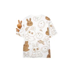 Thumbnail ÁO THUN UNISEX - COOKIE RABBIT TEE  - LOCAL BRAND CHÍNH HÃNG - BAD RABBIT CLUB 4
