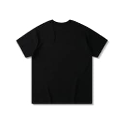Thumbnail Áo Thun Unisex DAPPERANDMORE Angelic Human Form Rộng Oversize 100% Cotton 250GSM - Black 1