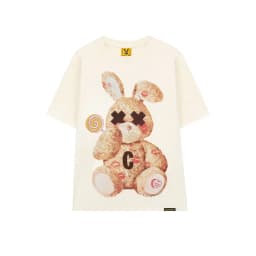 Thumbnail ÁO THUN UNISEX - KISS ME RABBIT TEE  - LOCAL BRAND CHÍNH HÃNG - BAD RABBIT CLUB 3
