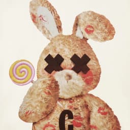 Thumbnail ÁO THUN UNISEX - KISS ME RABBIT TEE  - LOCAL BRAND CHÍNH HÃNG - BAD RABBIT CLUB 4