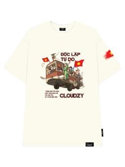 Thumbnail Áo thun unisex nam nữ oversize in hình Giải Phóng Miền Nam 30/4 ĐỘC LẬP TỰ DO 2
