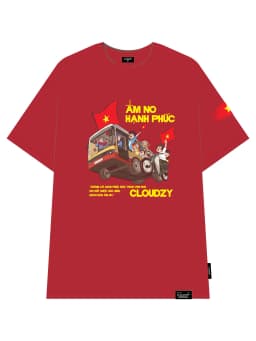 Thumbnail Áo thun unisex nam nữ tay lỡ oversize in hình Giải Phóng Miền Nam 30/4 Cloudzy 4