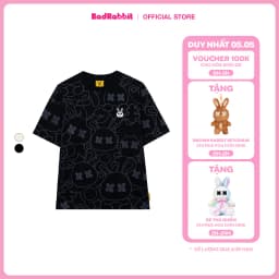 Thumbnail ÁO THUN UNISEX - RABBIT FAMILY TEE  - LOCAL BRAND CHÍNH HÃNG - BAD RABBIT CLUB 1