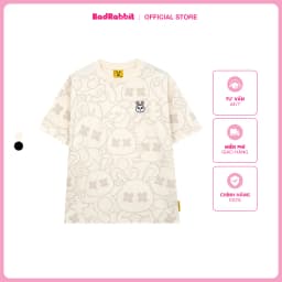 Thumbnail ÁO THUN UNISEX - RABBIT FAMILY TEE  - LOCAL BRAND CHÍNH HÃNG - BAD RABBIT CLUB 2