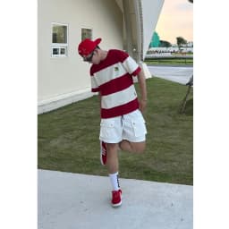 Thumbnail Áo Thun Unisex SAIGONESE Phối Thân Hình Thêu Cappy Bara Form Rộng 4 Màu 2