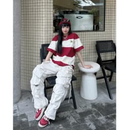 Thumbnail Áo Thun Unisex SAIGONESE Phối Thân Hình Thêu Cappy Bara Form Rộng 4 Màu 3