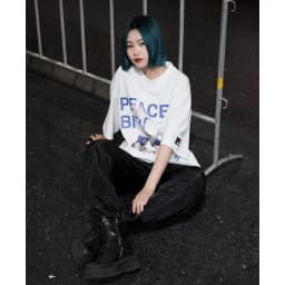 Thumbnail Áo thun Unisex thiết kế Zunezx Peace Bird Tee 1
