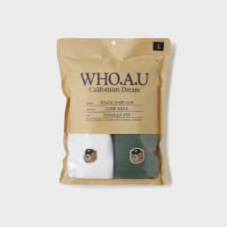 Thumbnail Áo Thun WHO.A.U 2PACK Steve Head Patch T-shirt[B]_WHRAF2352U 1