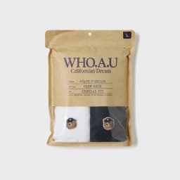 Thumbnail Áo Thun WHO.A.U 2PACK Steve Head Patch T-shirt[B]_WHRAF2352U 3