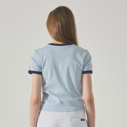 Thumbnail Áo Thun WHO.A.U Campus Ringer Short Sleeve T-shirt_WHRAF2323F 2