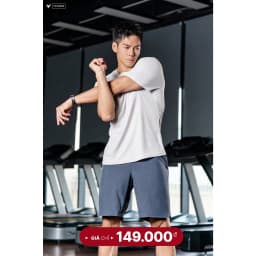 Thumbnail Áo ThunThể Thao Nam TORANO ngắn tay trơn cổ tròn mềm co giãn thể thao basic TS002 3