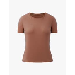 Thumbnail Áo T-shirt nữ cổ tròn ONOFF - 16TS24S138 1