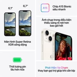 Thumbnail Apple iPhone 14 128GB VN/A- [Hàng Chính Hãng] 2
