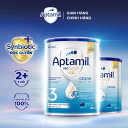 Thumbnail [Aptamil x KOL] Combo 2 Sữa bột Aptamil Kid Cesarbiotik New Zealand số 3 (800g) cho bé từ 24 tháng tuổỉ 1