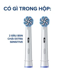 Thumbnail Đầu bàn chải Oral-B Extra Sensitive Clean EB60X-Hàng chính hãng 2