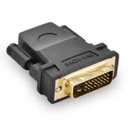 Thumbnail Đầu chuyển đổi UGREEN 20124 HDMI cái sang DVI 24+1 đực (màu đen) 1