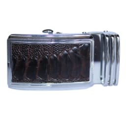 Thumbnail Đầu khóa da đà điểu Huy Hoàng 3,5 phân đầu trắng màu đen, nâu đất, vàng bò, nâu đỏ HP9401-02-03-04 3