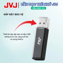 Thumbnail Đầu Đọc Thẻ Nhớ JVJ USB 3.0, Đầu Đọc Thẻ Nhớ SD/TF/Micro SD Tương Thích Với Laptop, Máy Tính,... 4