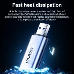 Thumbnail Đầu đọc thẻ nhớ sd 2 trong 1 LLANO cổng USB 3.0 5gbps 4