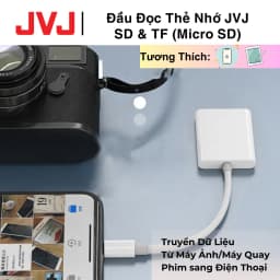 Thumbnail Đầu Đọc Thẻ Nhớ SD /TF 2 Trong 1 Dành Cho Điện Thoại IPh, Máy Tính Bảng IPa / Laptop Cổng To Ling 3