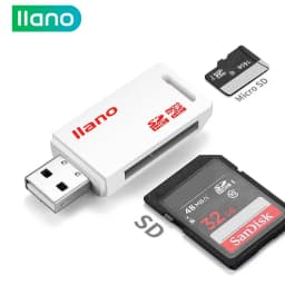 Thumbnail Đầu đọc thẻ nhớ USB LLANO TF/ SD 2 trong 1 1