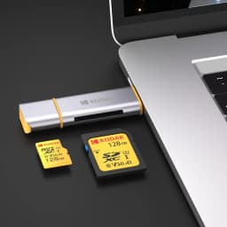 Thumbnail Đầu đọc thẻ SD LLano Bộ chuyển đổi thẻ USB C sang Micro SD tốc độ cao USB 3.0 Khe cắm kép, Đầu đọc thẻ nhớ cho SD / Micro SD / SDHC / SDXC 4