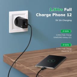 Thumbnail Đầu sạc TOPK B25 10W 5V 2.1A MINI USB cho điện thoại 3