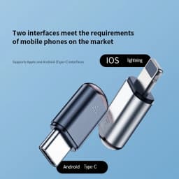 Thumbnail Aubess Di Động Viên Điện Thoại Đa Năng Điều Khiển Từ Xa IR Bộ Chuyển Đổi Mini Type-C/Micro USB/Lightning Ios Giao Diện Điều Khiển Ứng Dụng Thông Minh 1